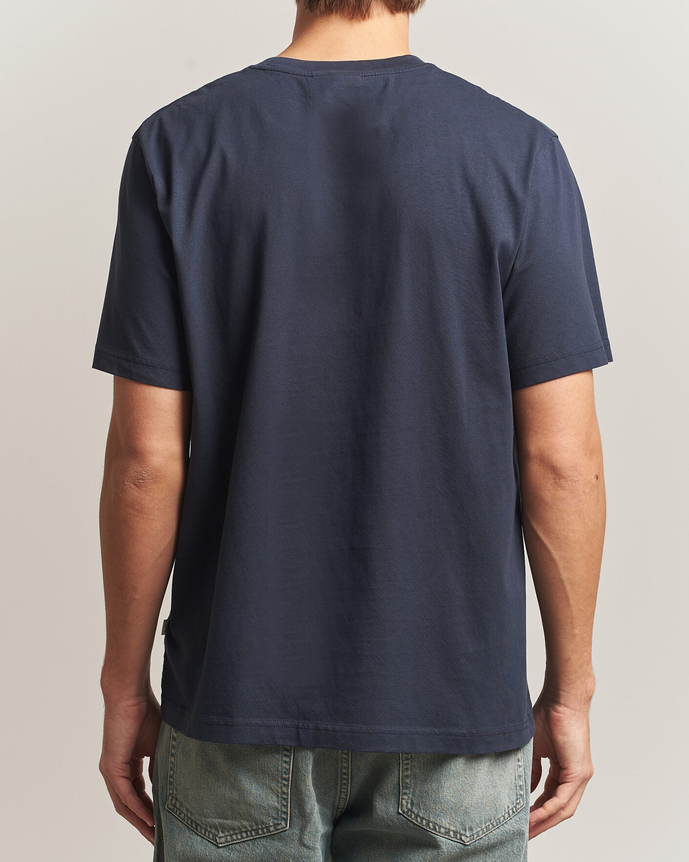 Herre | T-Shirts | Forét | Rest T-Shirt Navy