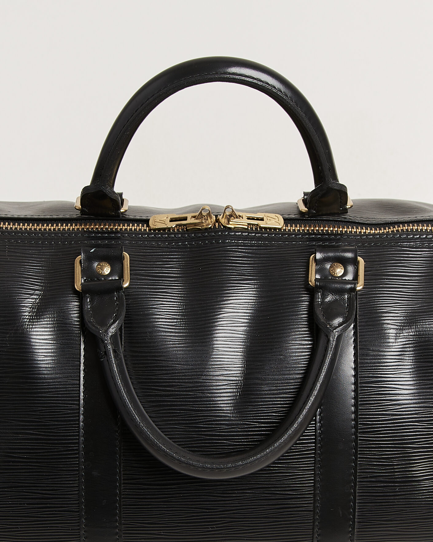 Herre | Pre-Owned & Vintage Bags | Louis Vuitton Pre-Owned | Keepall Epi Leather 50 Black