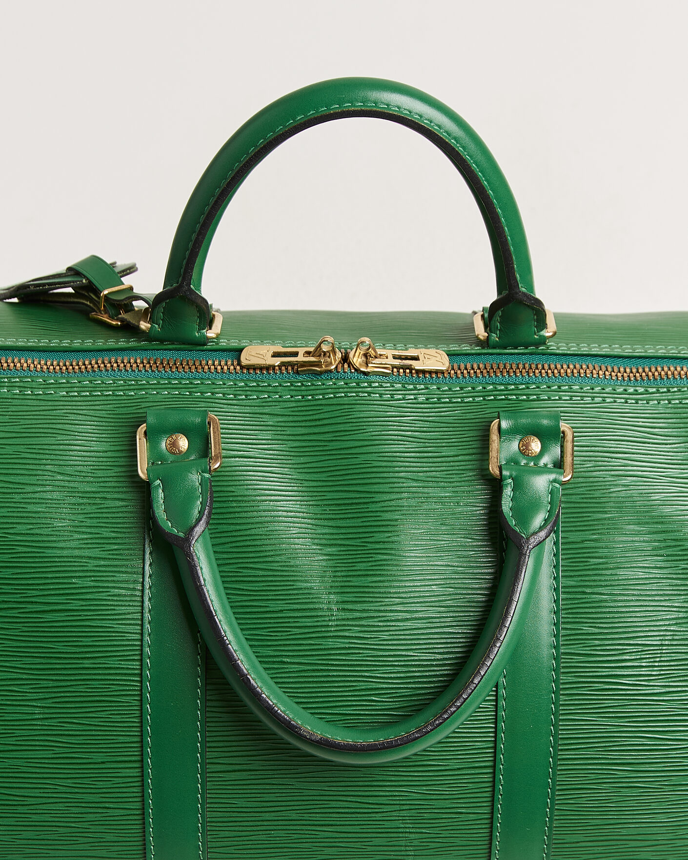 Herre | Pre-Owned & Vintage Bags | Louis Vuitton Pre-Owned | Keepall 55 Epi Leather Green
