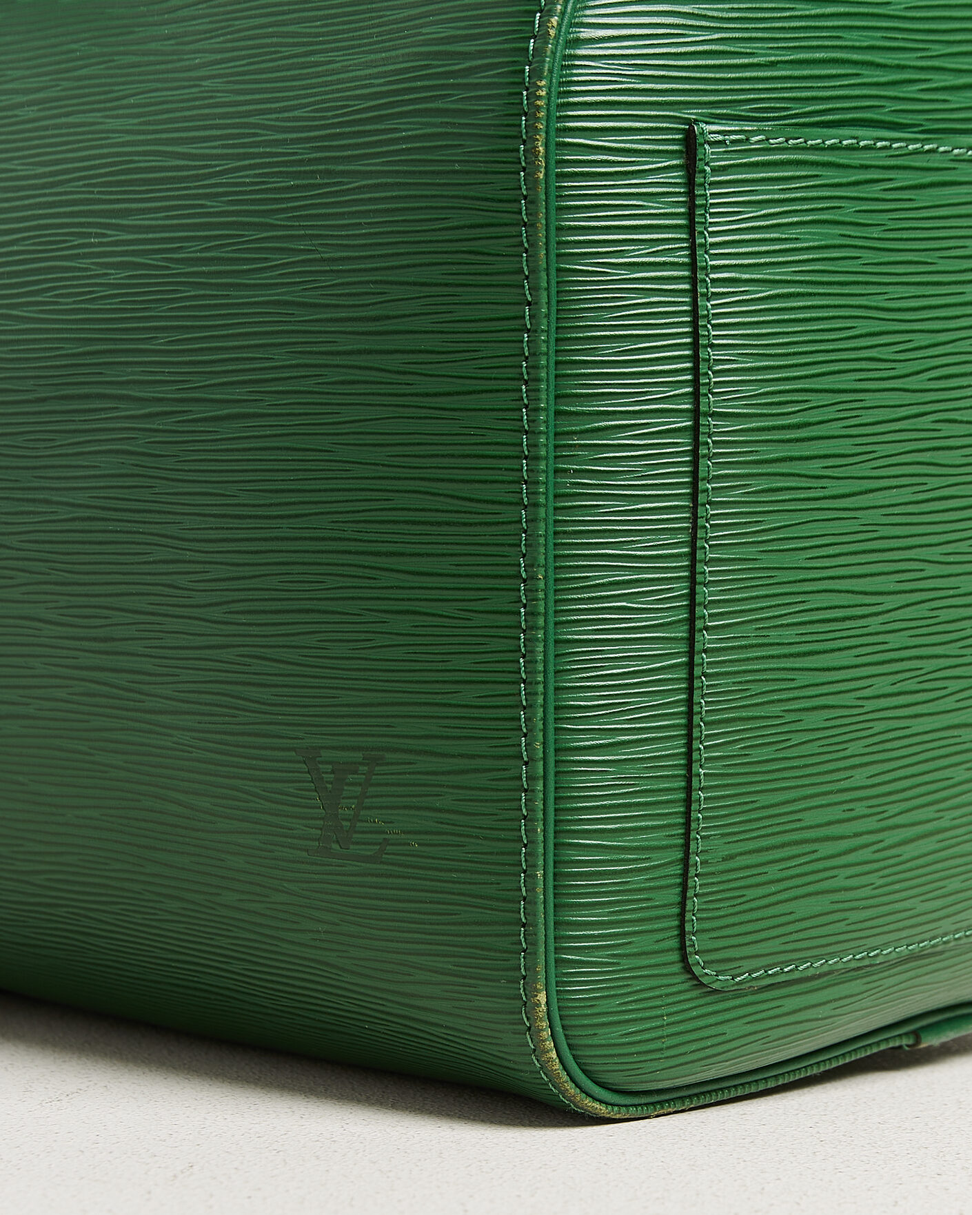 Herre | Pre-Owned & Vintage Bags | Louis Vuitton Pre-Owned | Keepall 55 Epi Leather Green