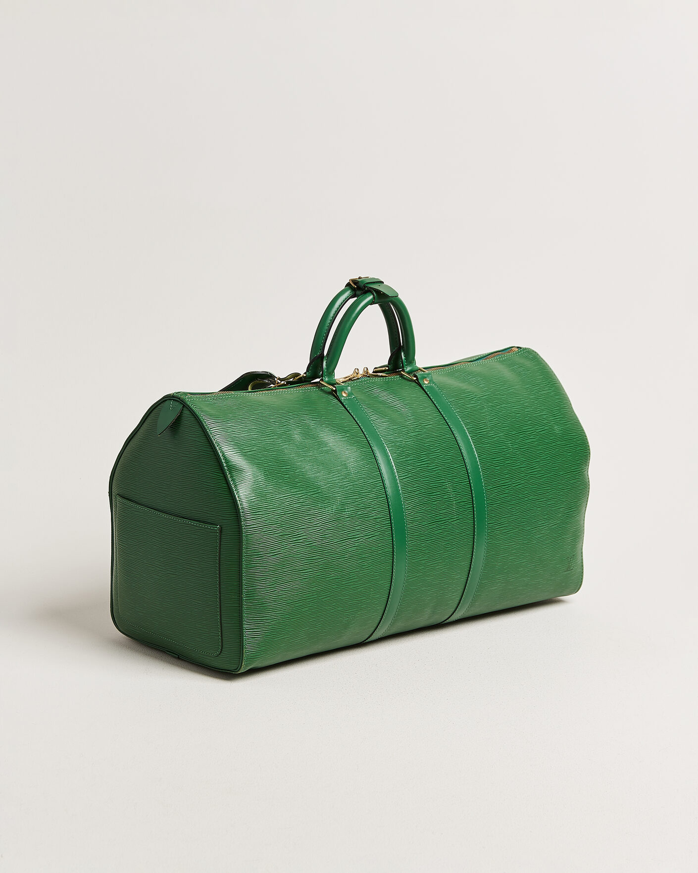 Herre | Pre-Owned & Vintage Bags | Louis Vuitton Pre-Owned | Keepall 55 Epi Leather Green