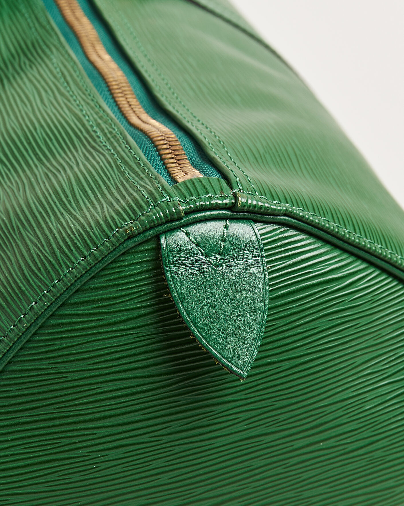 Herre | Pre-Owned & Vintage Bags | Louis Vuitton Pre-Owned | Keepall 55 Epi Leather Green