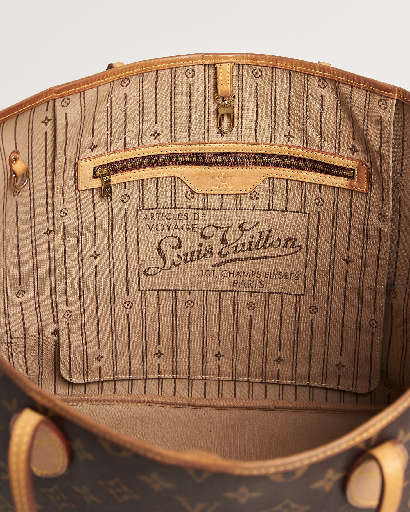Herre | Pre-Owned & Vintage Bags | Louis Vuitton Pre-Owned | Neverfull GM Monogram