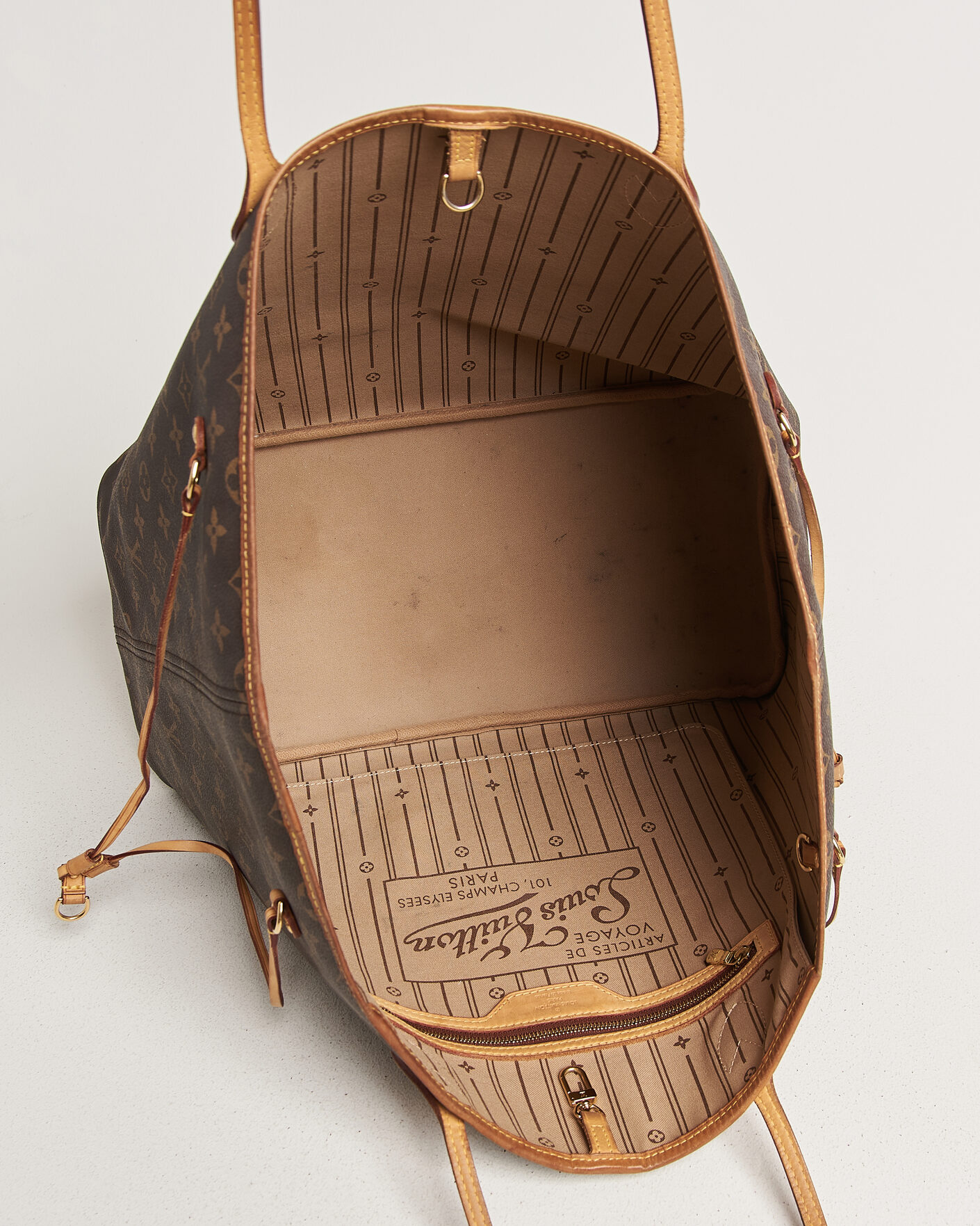 Herre | Pre-Owned & Vintage Bags | Louis Vuitton Pre-Owned | Neverfull GM Monogram
