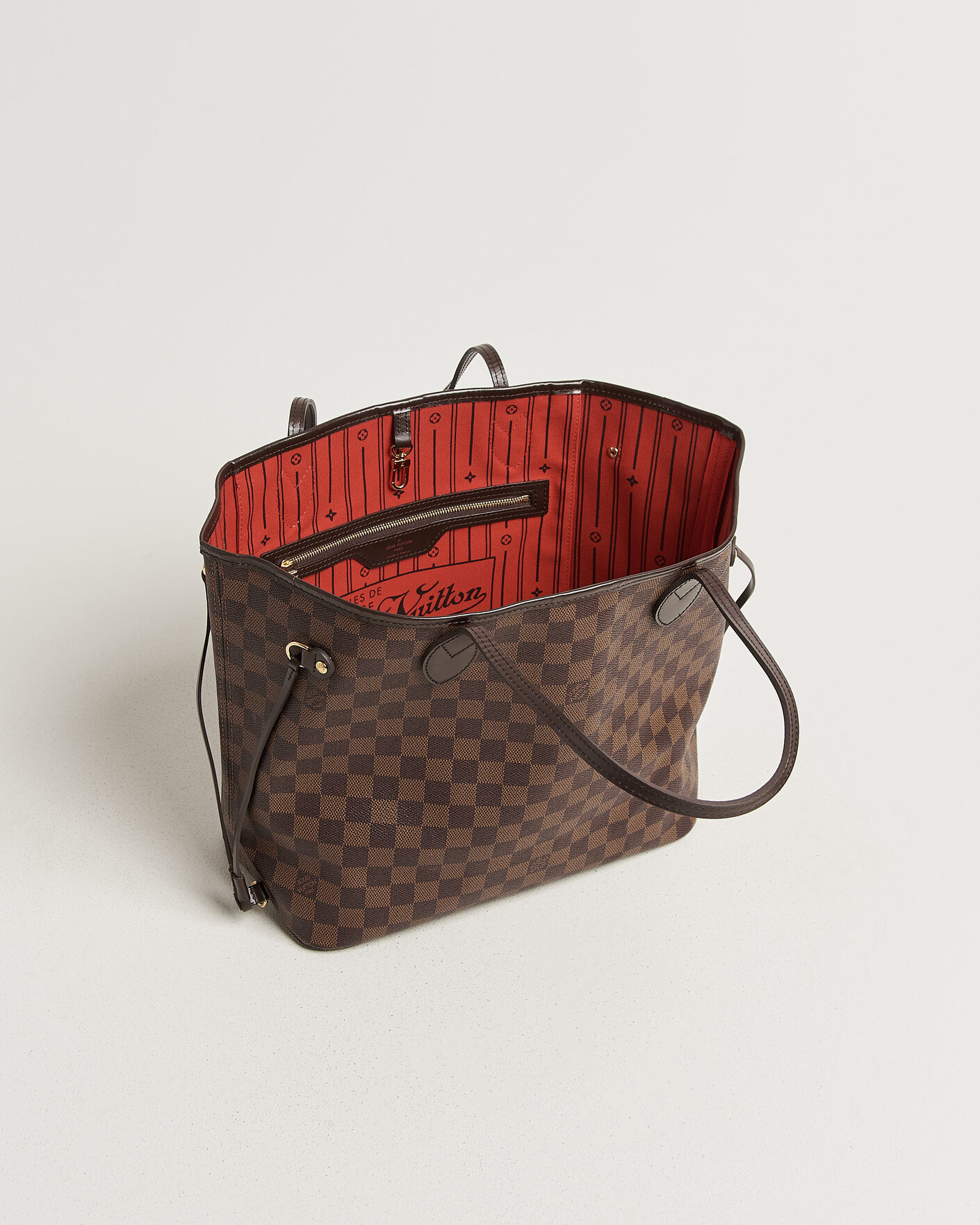 Herre | Pre-Owned & Vintage Bags | Louis Vuitton Pre-Owned | Neverfull MM Damier Ebene