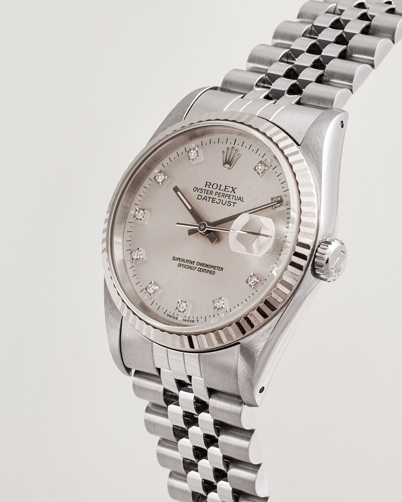 Herre | Pre-Owned & Vintage Watches | Rolex Pre-Owned | Datejust 36 Diamant