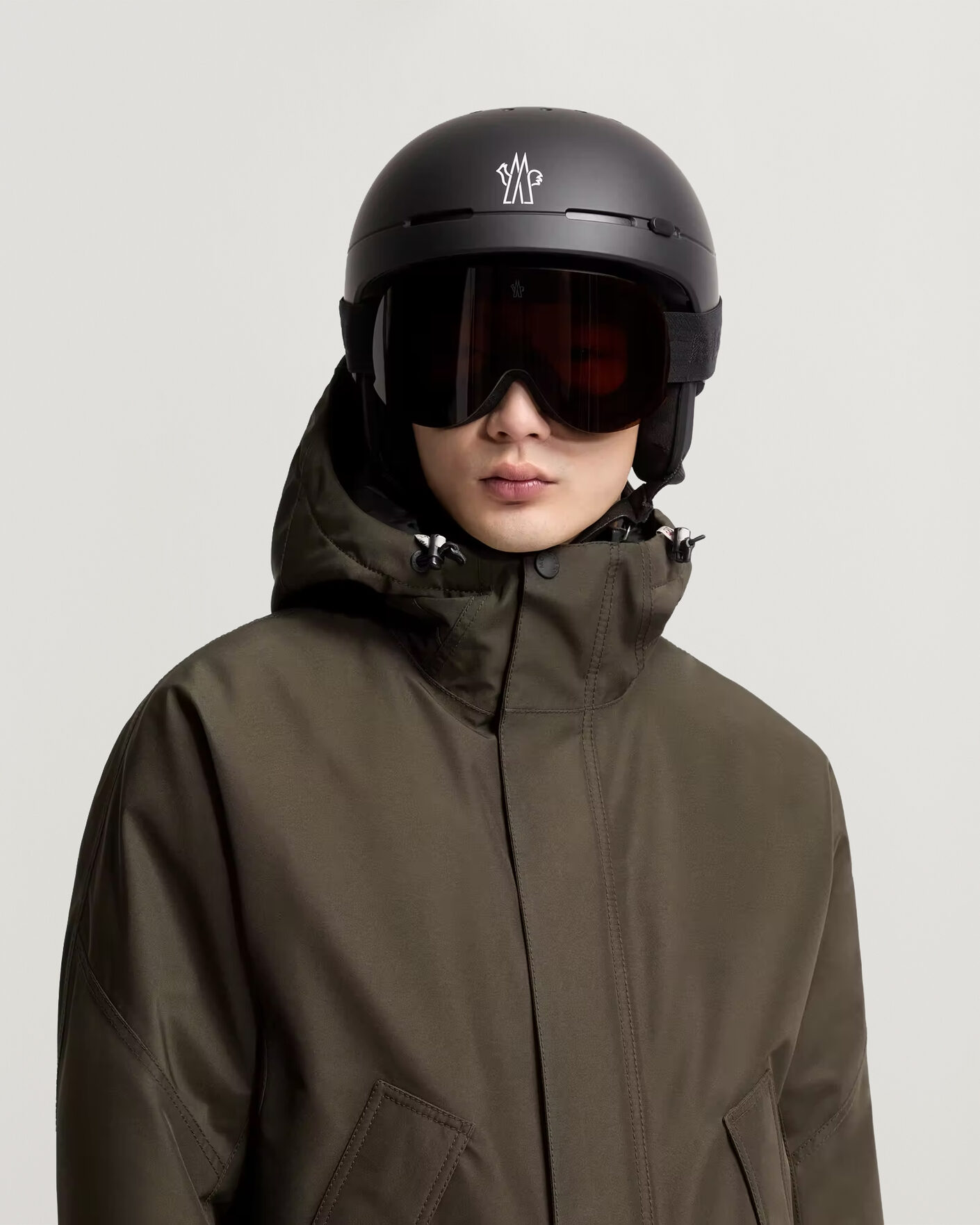 Herre | Solbriller | Moncler Lunettes | Snowflare Ski Googles Black/Gold