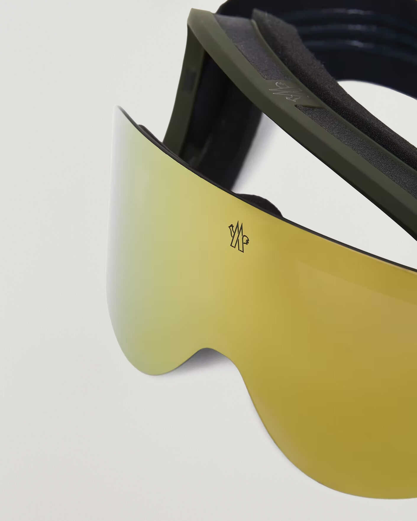 Herre | Solbriller | Moncler Lunettes | Snowflare Ski Googles Black/Gold