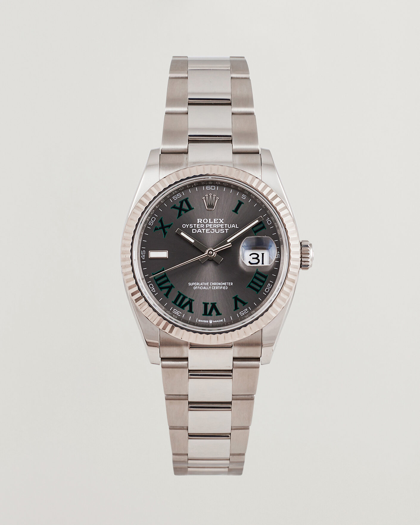 Herre | Pre-Owned & Vintage Watches | Rolex Pre-Owned | Datejust Wimbledon 