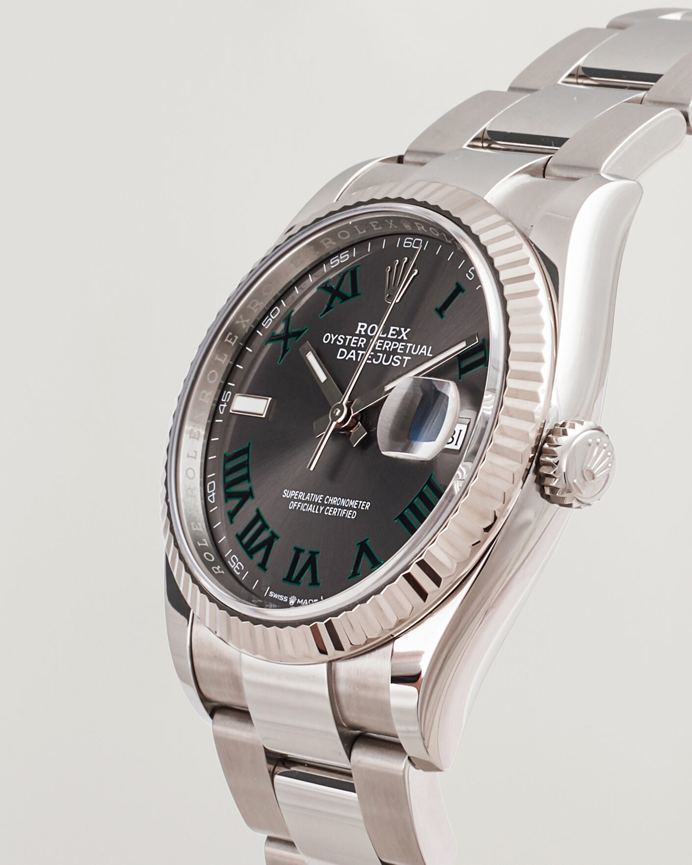 Herre | Pre-Owned & Vintage Watches | Rolex Pre-Owned | Datejust Wimbledon 