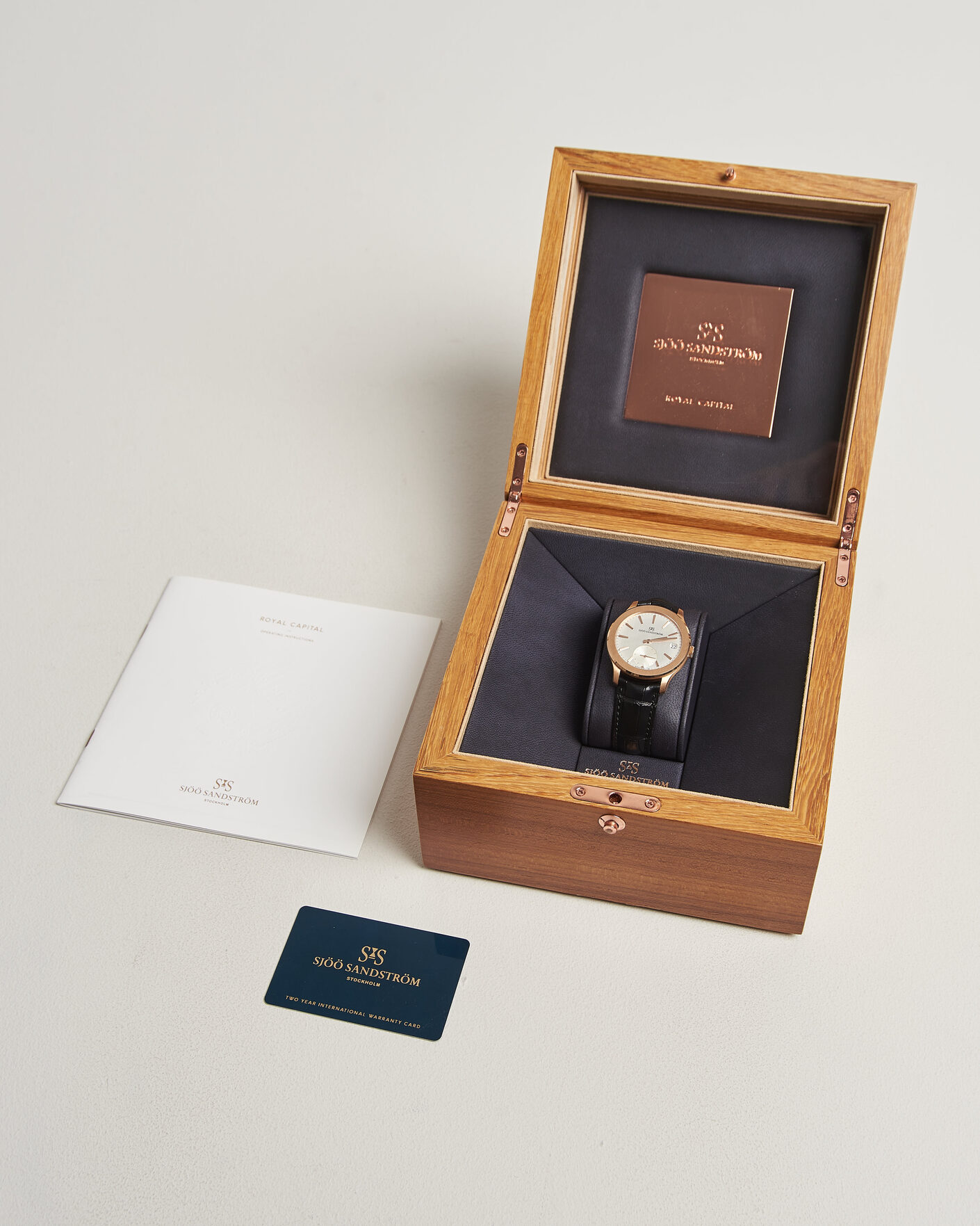 Herre | Pre-Owned & Vintage Watches | Sjöö Sandström Pre-Owned | Royal Capital 18k 