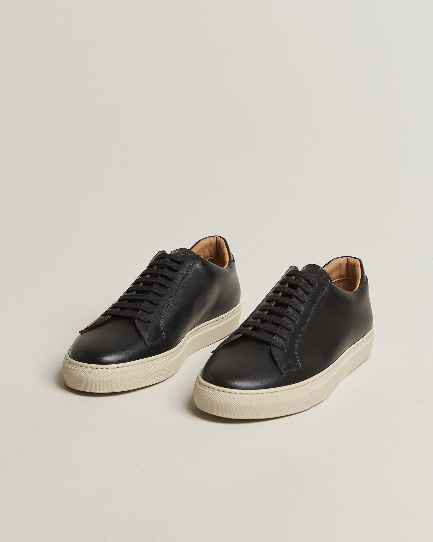 Herre | Sneakers | Sweyd | 055 Leather Sneaker Black