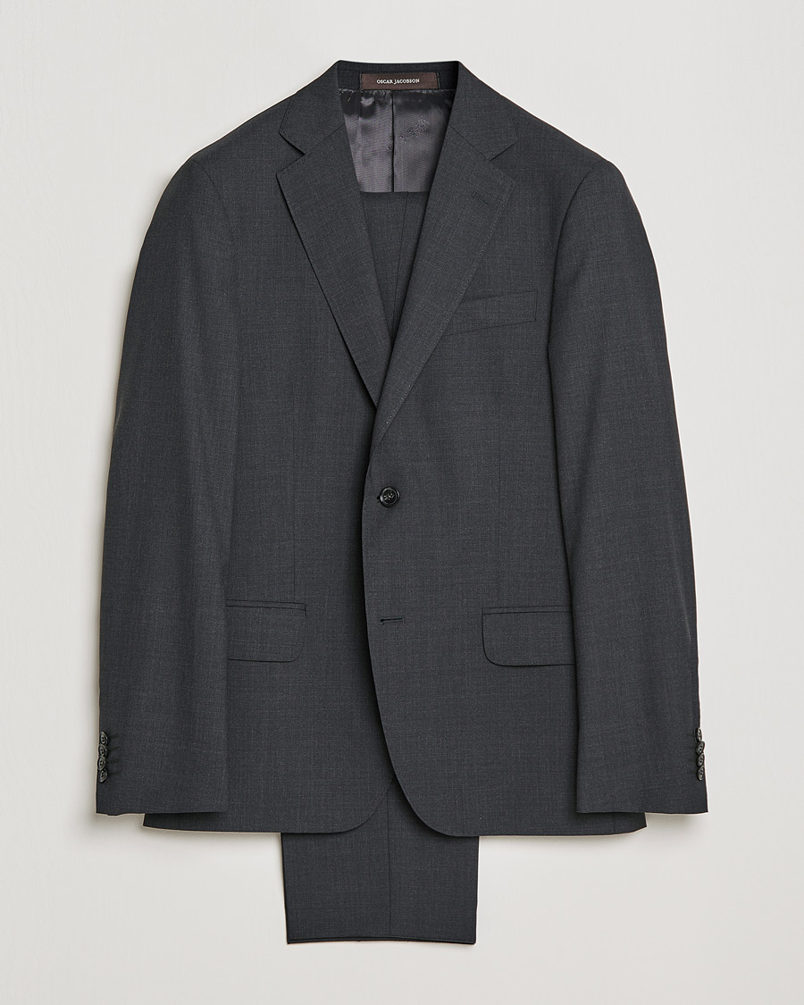 Herre | Dress | Oscar Jacobson | Edmund Suit Super 120's Wool Grey