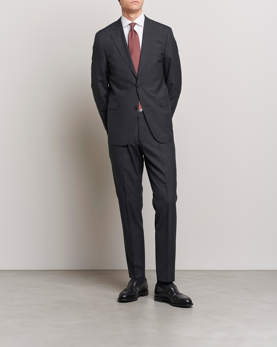 Herre |  | Oscar Jacobson | Falk Wool Suit Grey