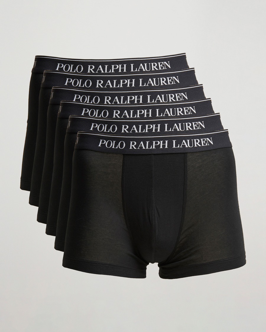 Herre | Undertøy | Polo Ralph Lauren | 6-Pack Trunk Black