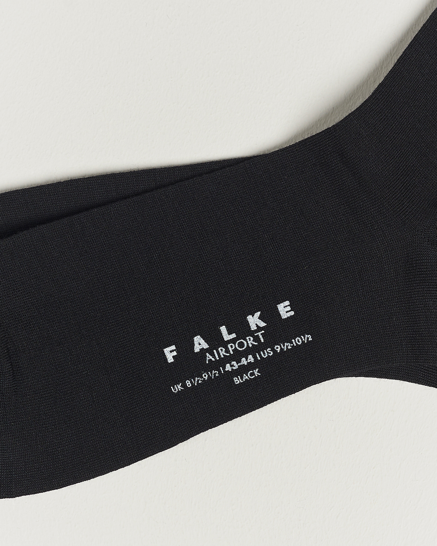 Herre | Undertøy | Falke | 3-Pack Airport Socks Black