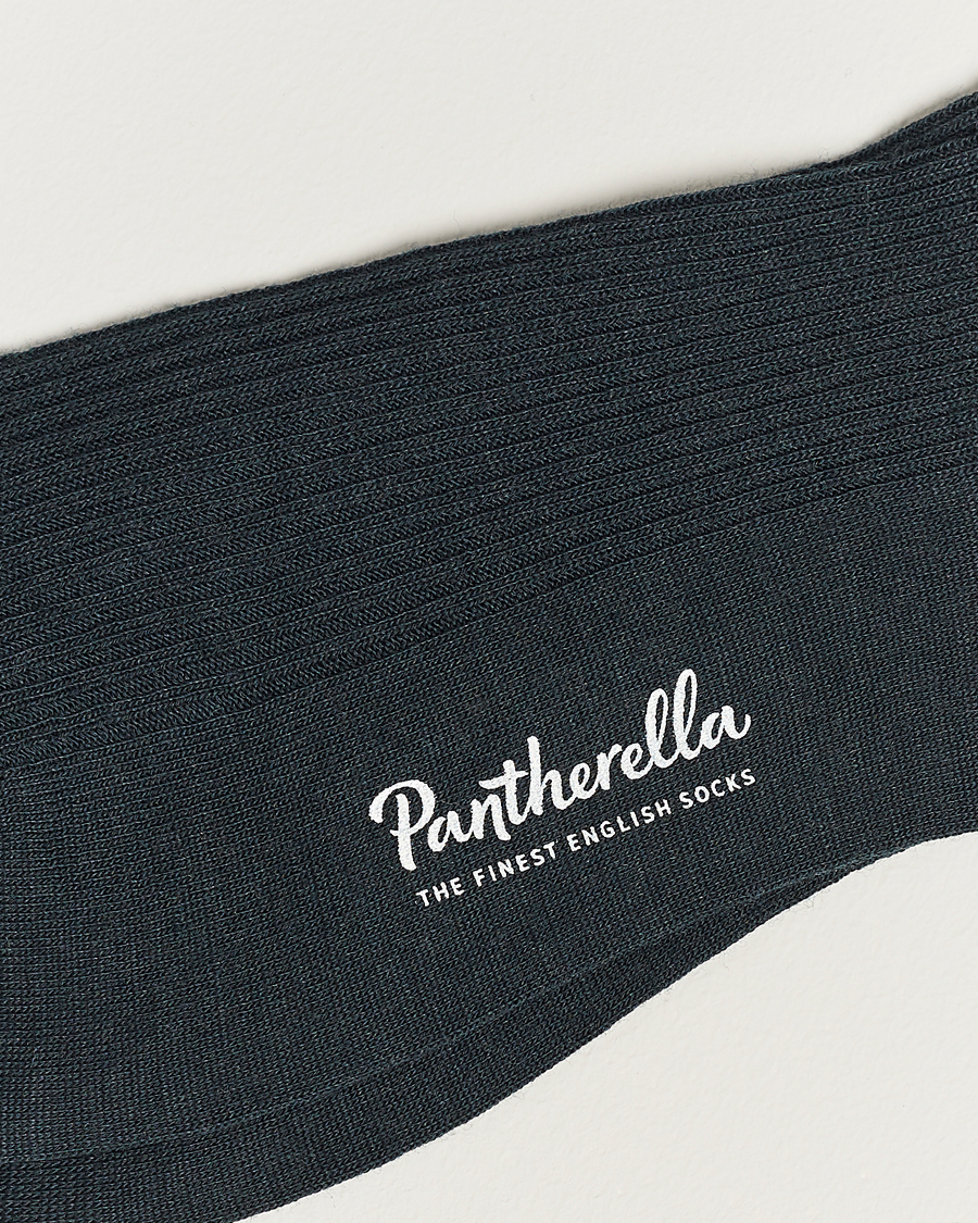 Herre |  | Pantherella | 5-Pack Naish Merino/Nylon Sock Navy/Black/Charcoal/Chocolate/Racing Green