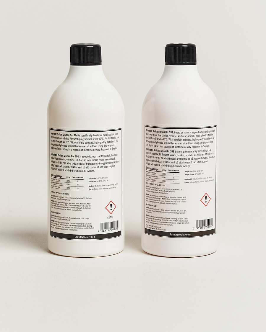 Herre | Vaskemiddel og tekstilspray | Laundry Society | Detergent Set