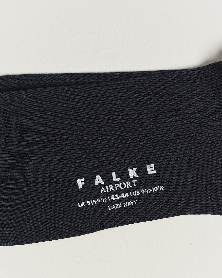 Men | Underwear & Socks | Falke | 5-Pack Airport Socks Dark Navy