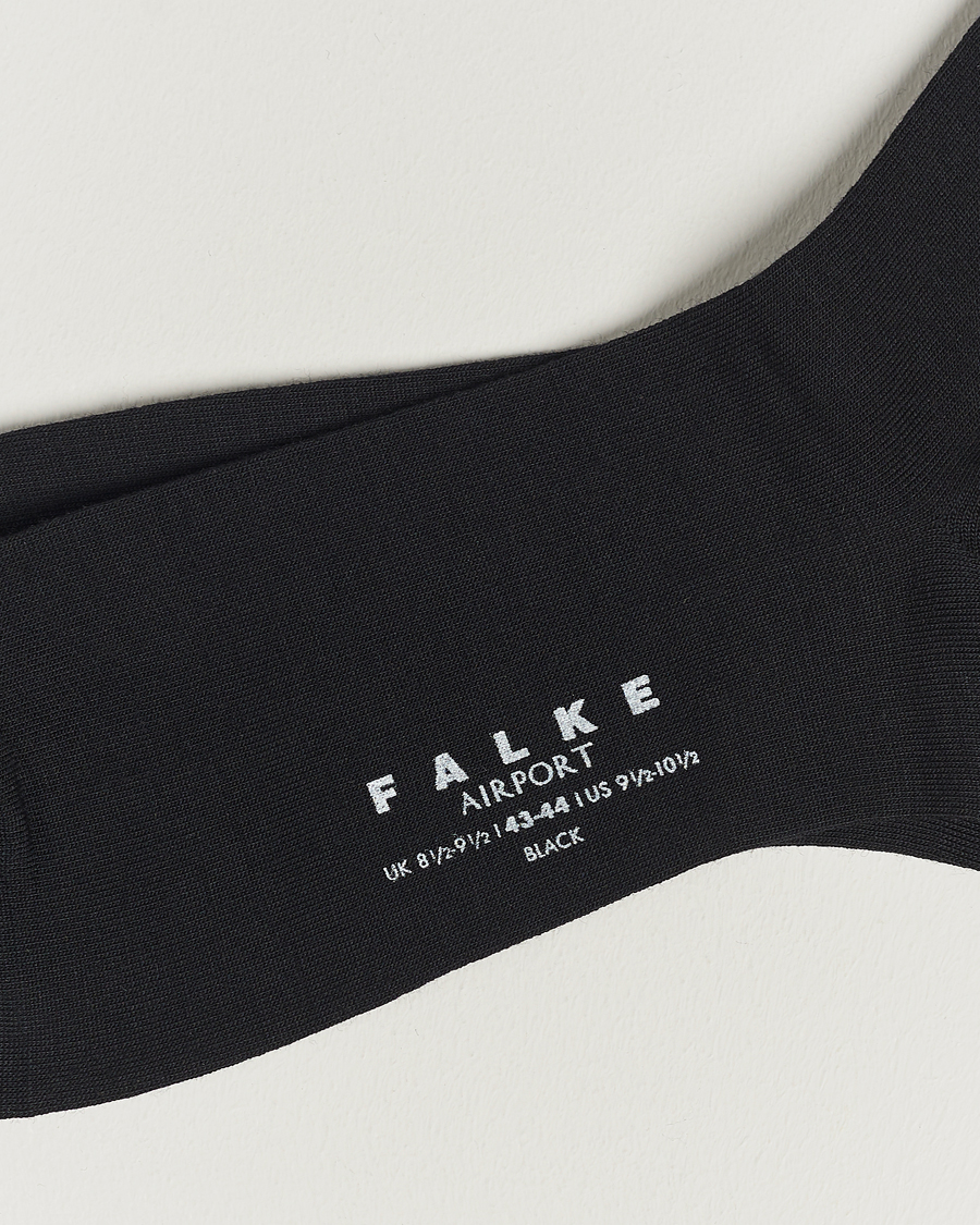 Herre | Falke | Falke | 10-Pack Airport Socks Black