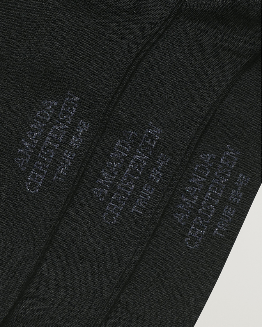 Herre | Undertøy | Amanda Christensen | 12-Pack True Cotton Socks Black
