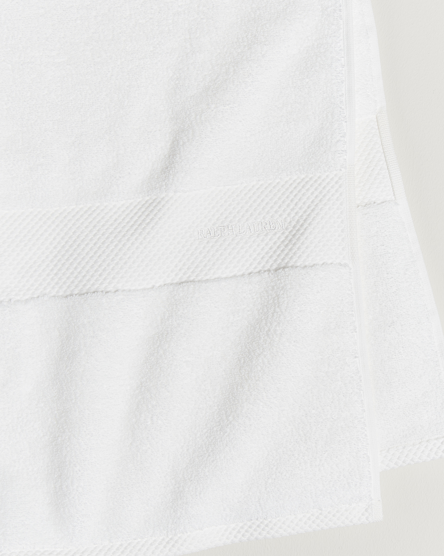 Herre | Håndklær | Ralph Lauren Home | Avenue 2-Pack Towels White