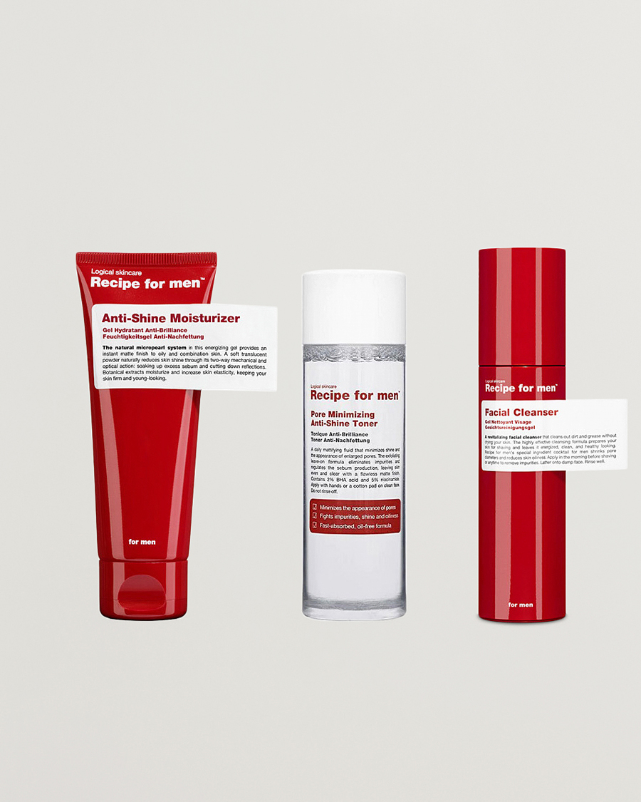 Herre | Hudpleie | Recipe for men | Pore Minimizing Kit