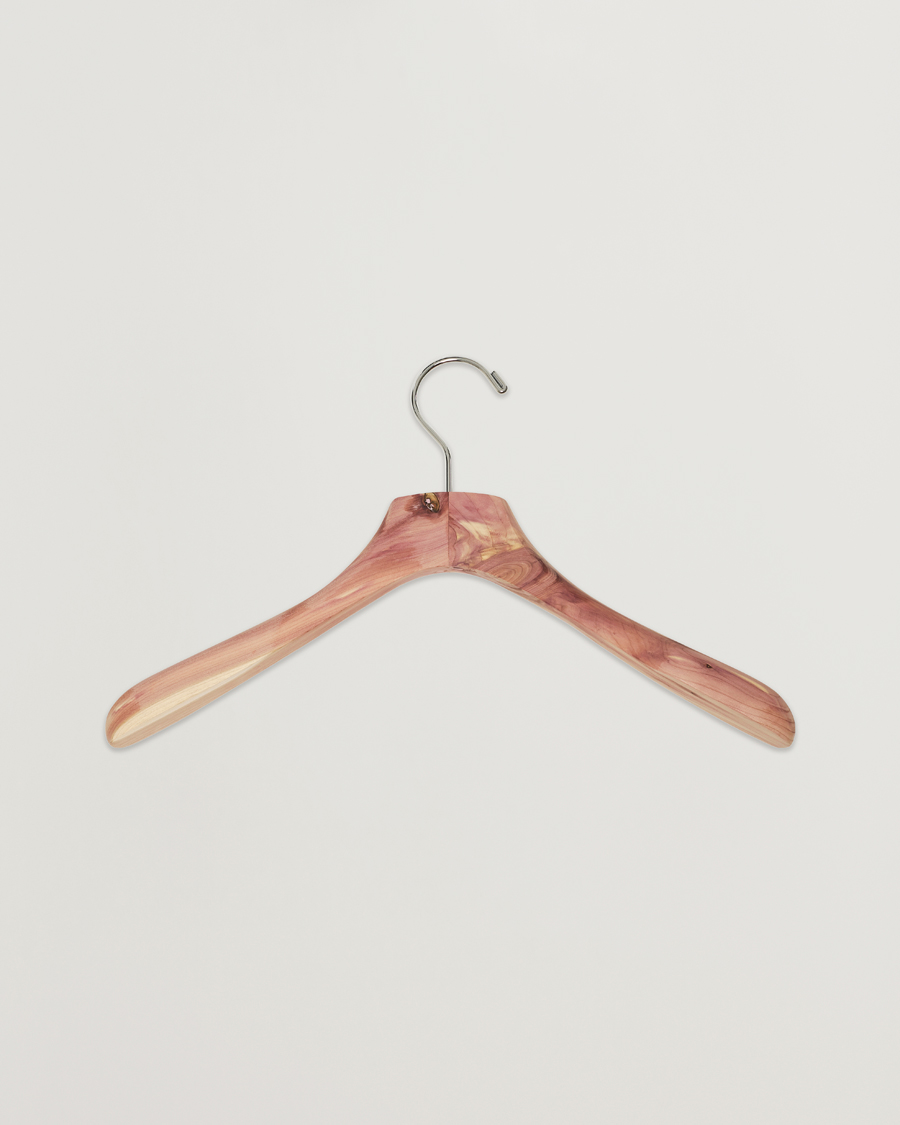 Herre | Care with Carl | Care with Carl | 6-Pack Cedar Wood Jacket Hanger