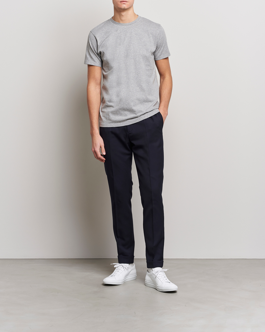 Herre | T-Shirts | Colorful Standard | 3-Pack Classic Organic T-Shirt Optical White/Heather Grey/Deep Black