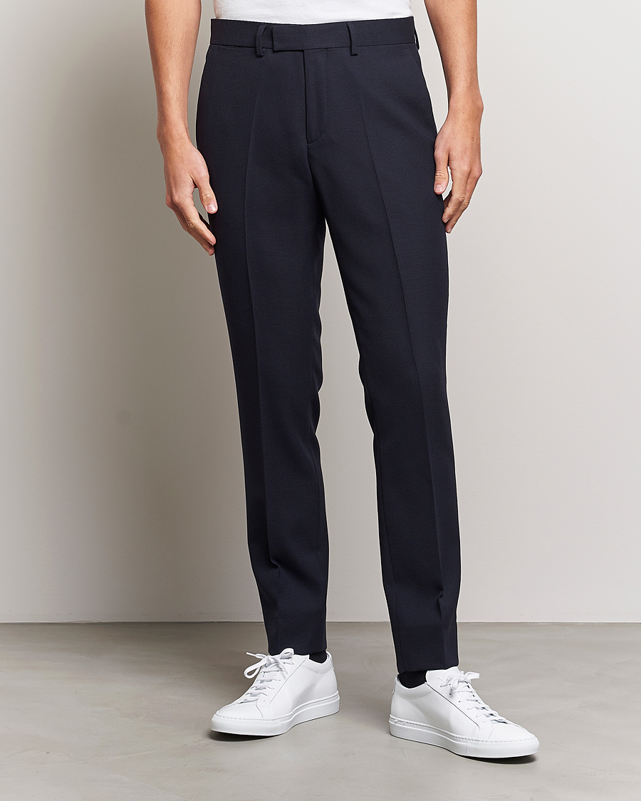 Herre | Dresser | J.Lindeberg | Hopper Active Hopsack Suit Navy