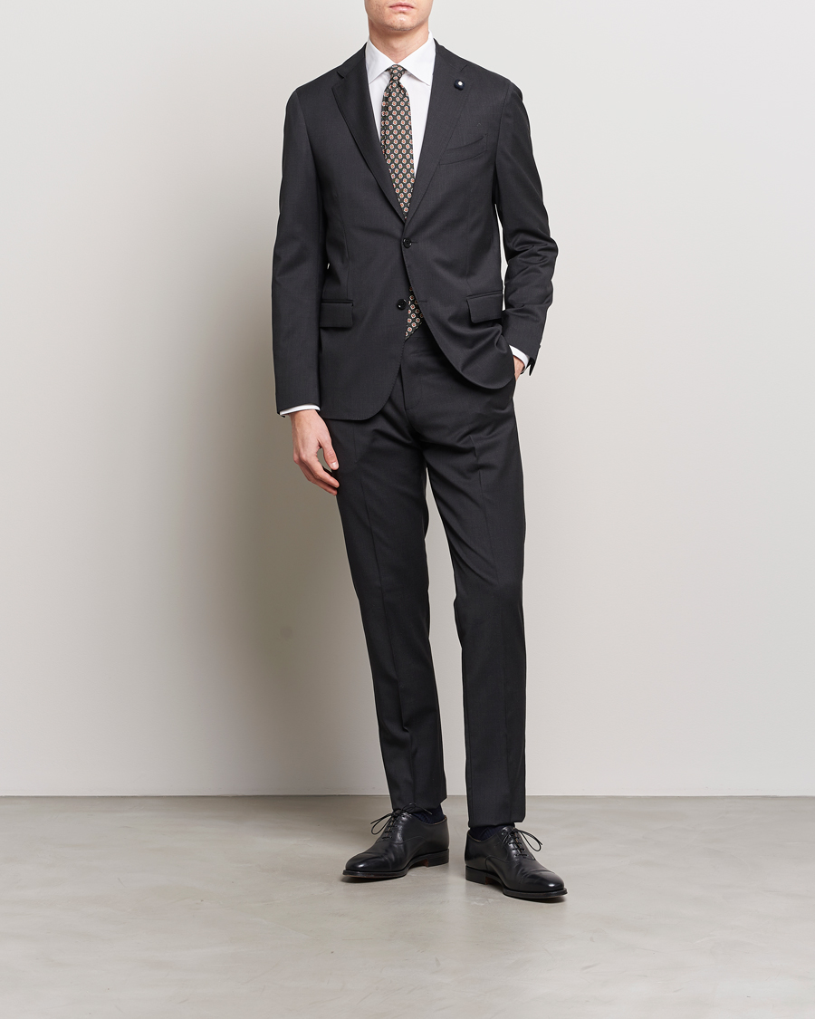 Herre | Avdelinger | Lardini | Wool Suit Grey