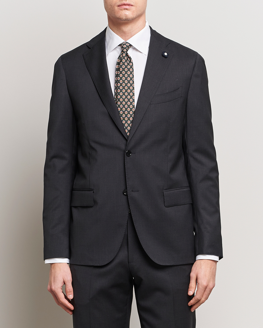 Herre | Klær | Lardini | Wool Suit Grey