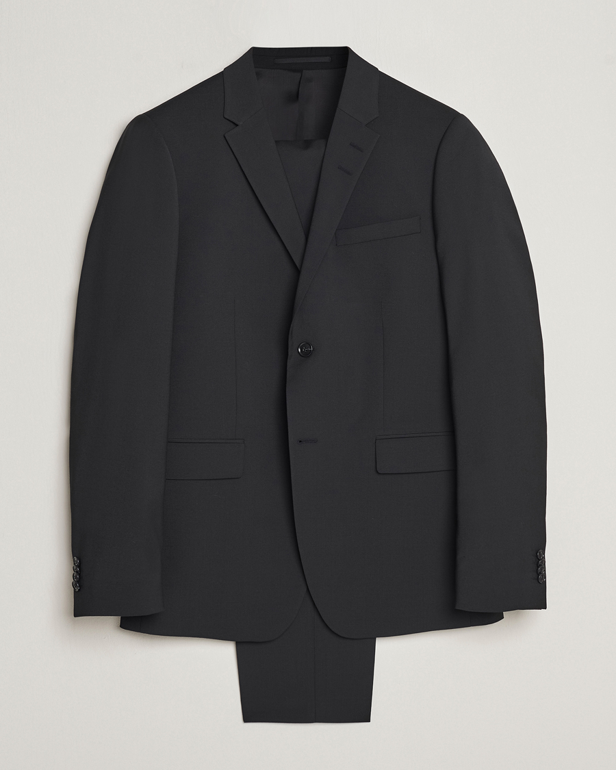 Herre | Dresser | Tiger of Sweden | Jerretts Wool Travel Suit Black