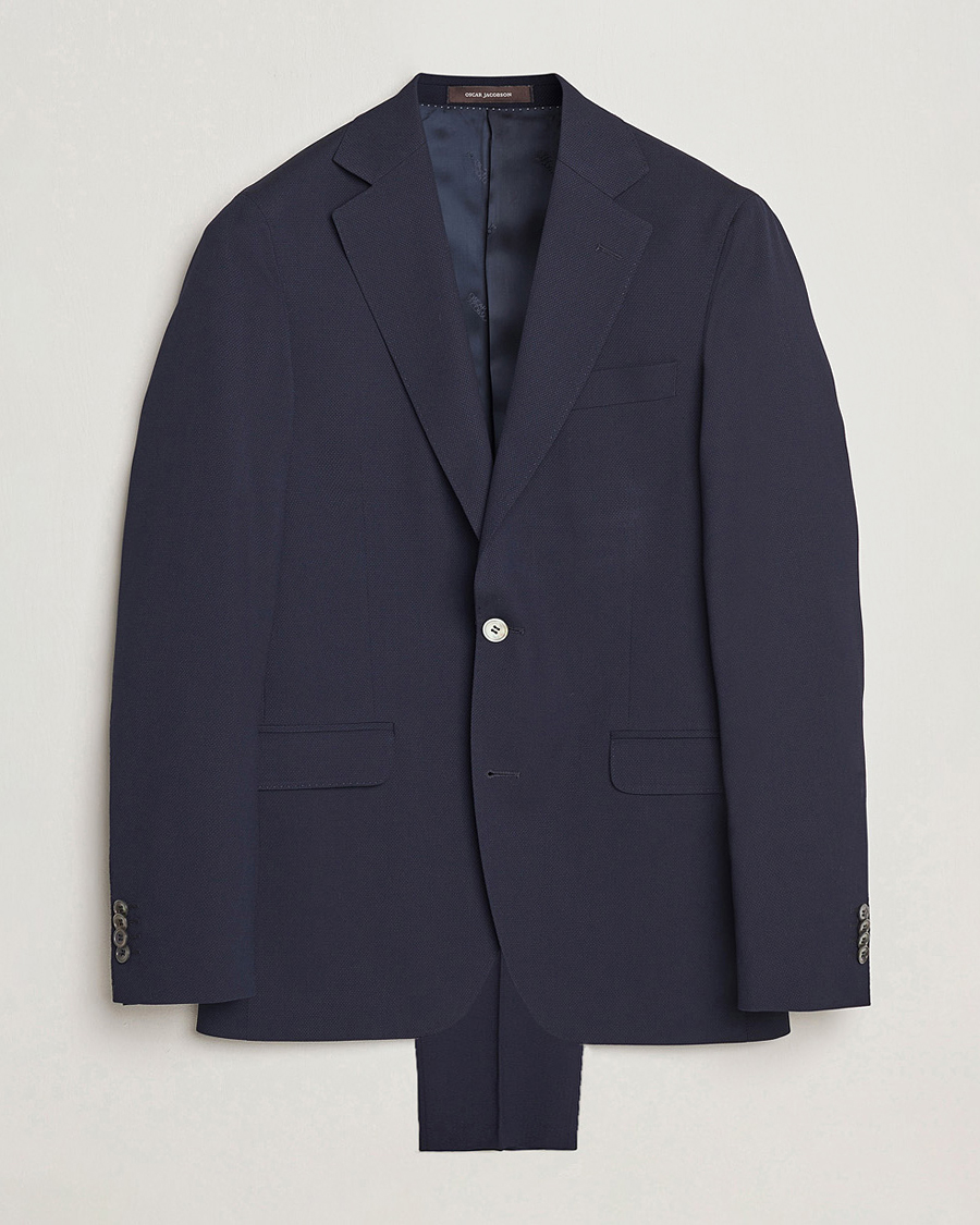 Herre | Dresser | Oscar Jacobson | Ego Wool Suit Blue