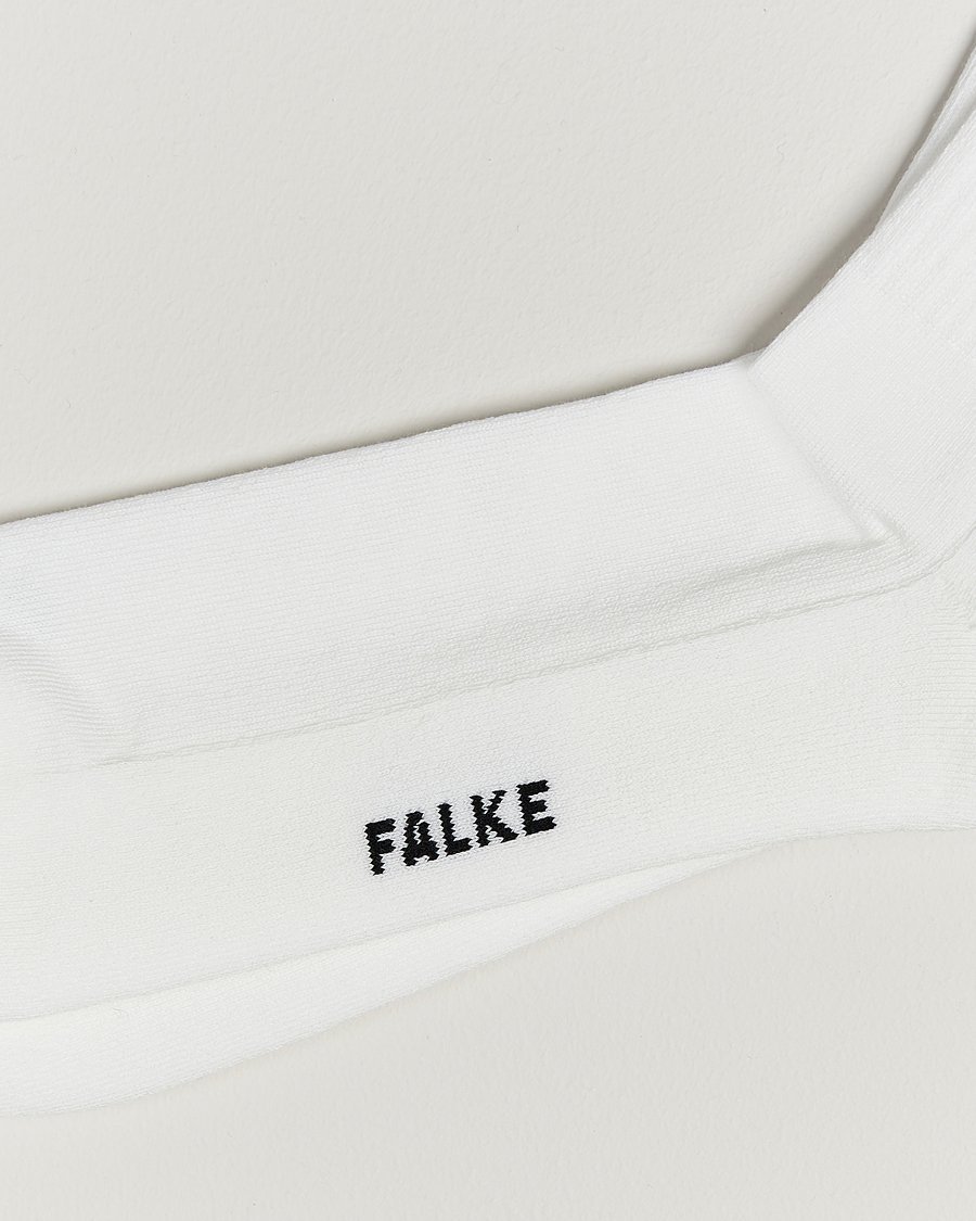 Herre | Undertøy | Falke | 3-pack Dynamic Tennis Socks White/Black