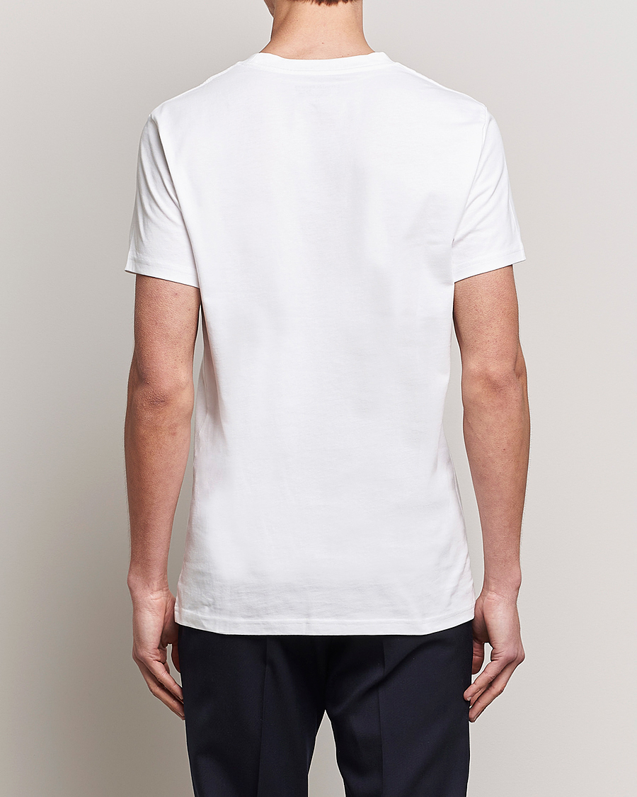 Herre | T-Shirts | Bread & Boxers | 3-pack Crew Neck Regular T-Shirt White