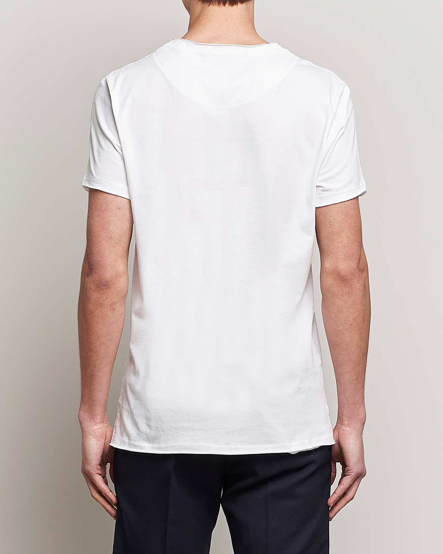 Herre | T-Shirts | Bread & Boxers | 3-pack Crew Neck Relaxed White