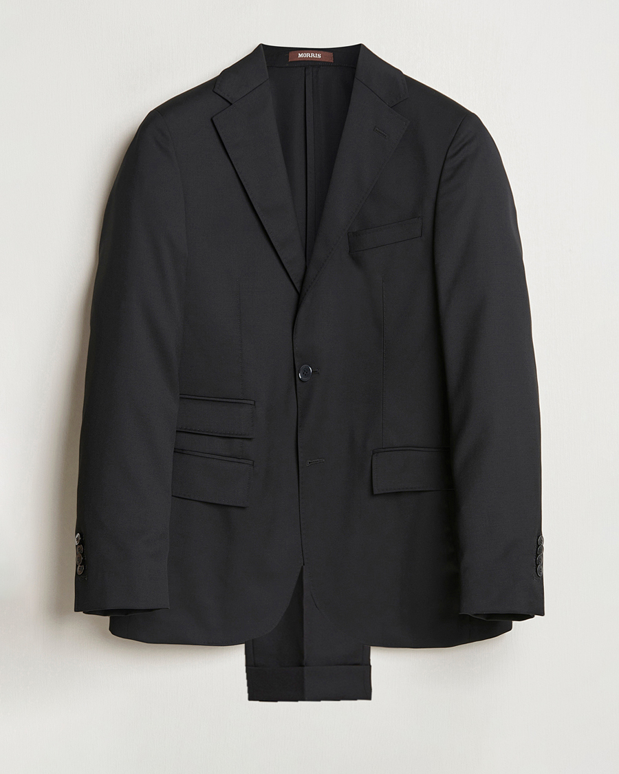 Herre | Dresser | Morris | Heritage Prestige Wool Suit Black