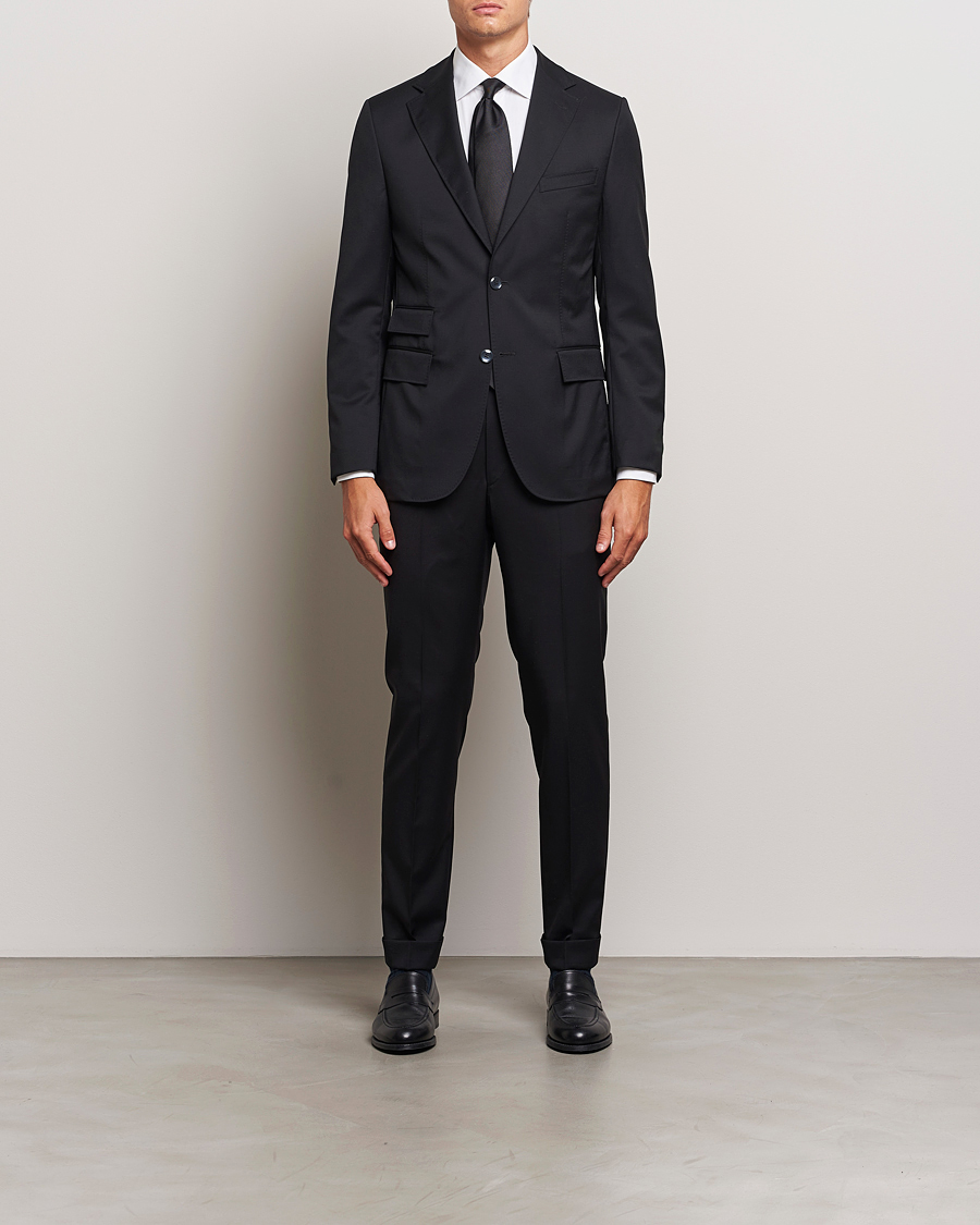 Herre | Dresser | Morris | Heritage Prestige Wool Suit Black