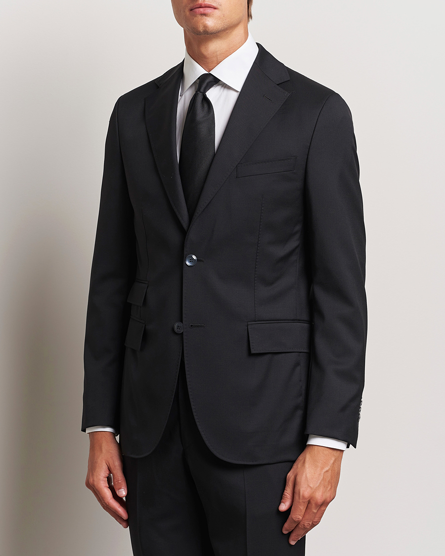 Herre | Dresser | Morris | Heritage Prestige Wool Suit Black