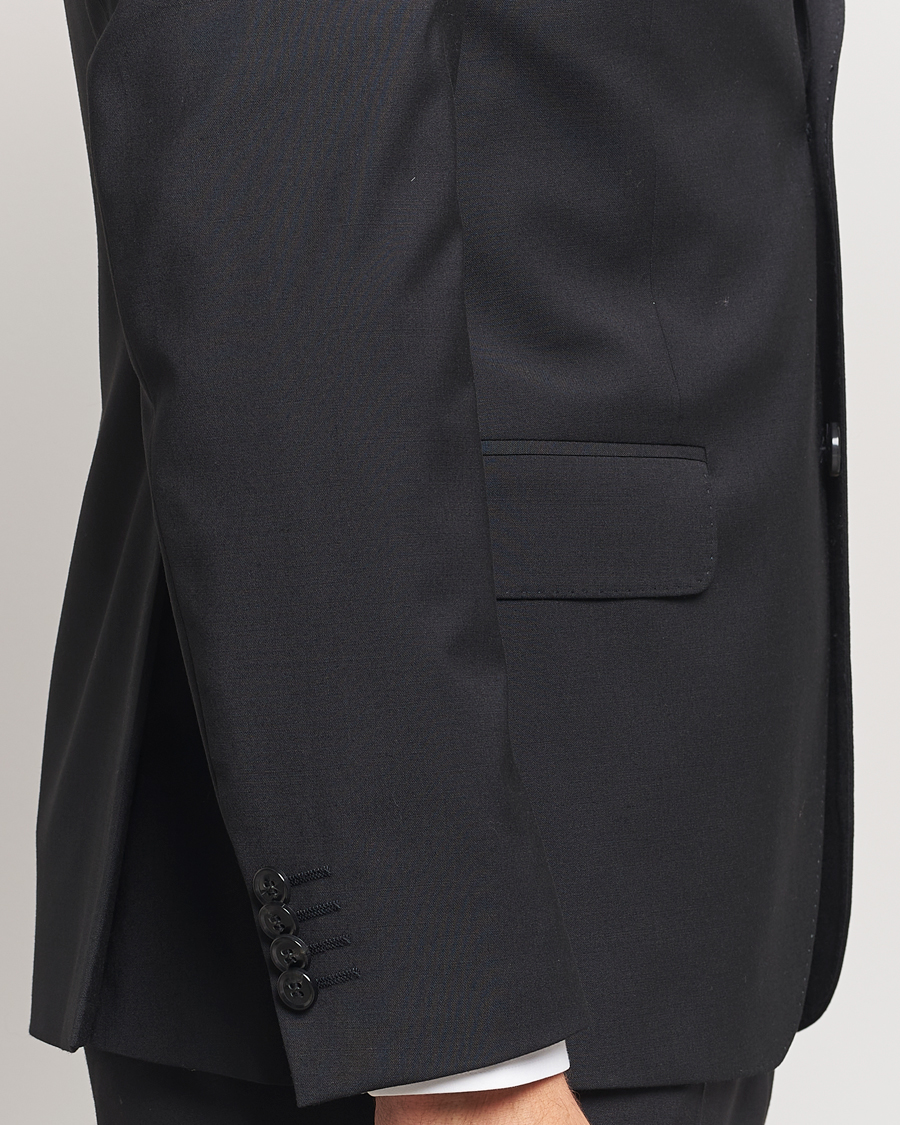 Herre | Dresser | Oscar Jacobson | Edmund Wool Blend Suit Black