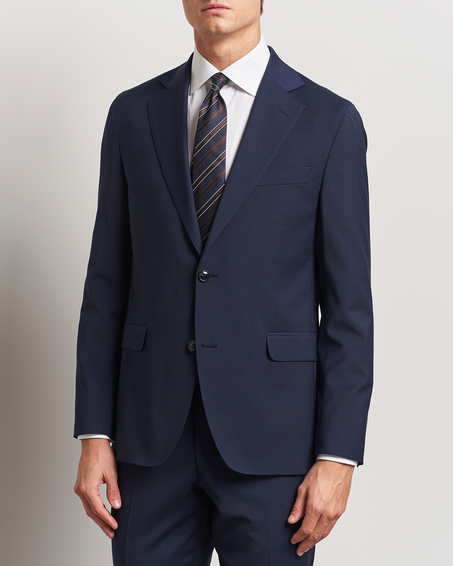 Herre | Dresser | Oscar Jacobson | Fogerty Wool Blend Suit Dew Blue