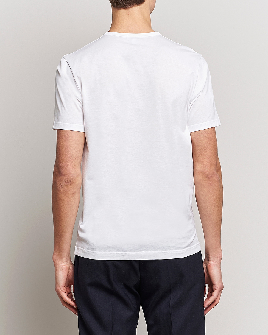 Herre | T-Shirts | Sunspel | 2-Pack Crew Neck Q82 Cotton T-Shirt White
