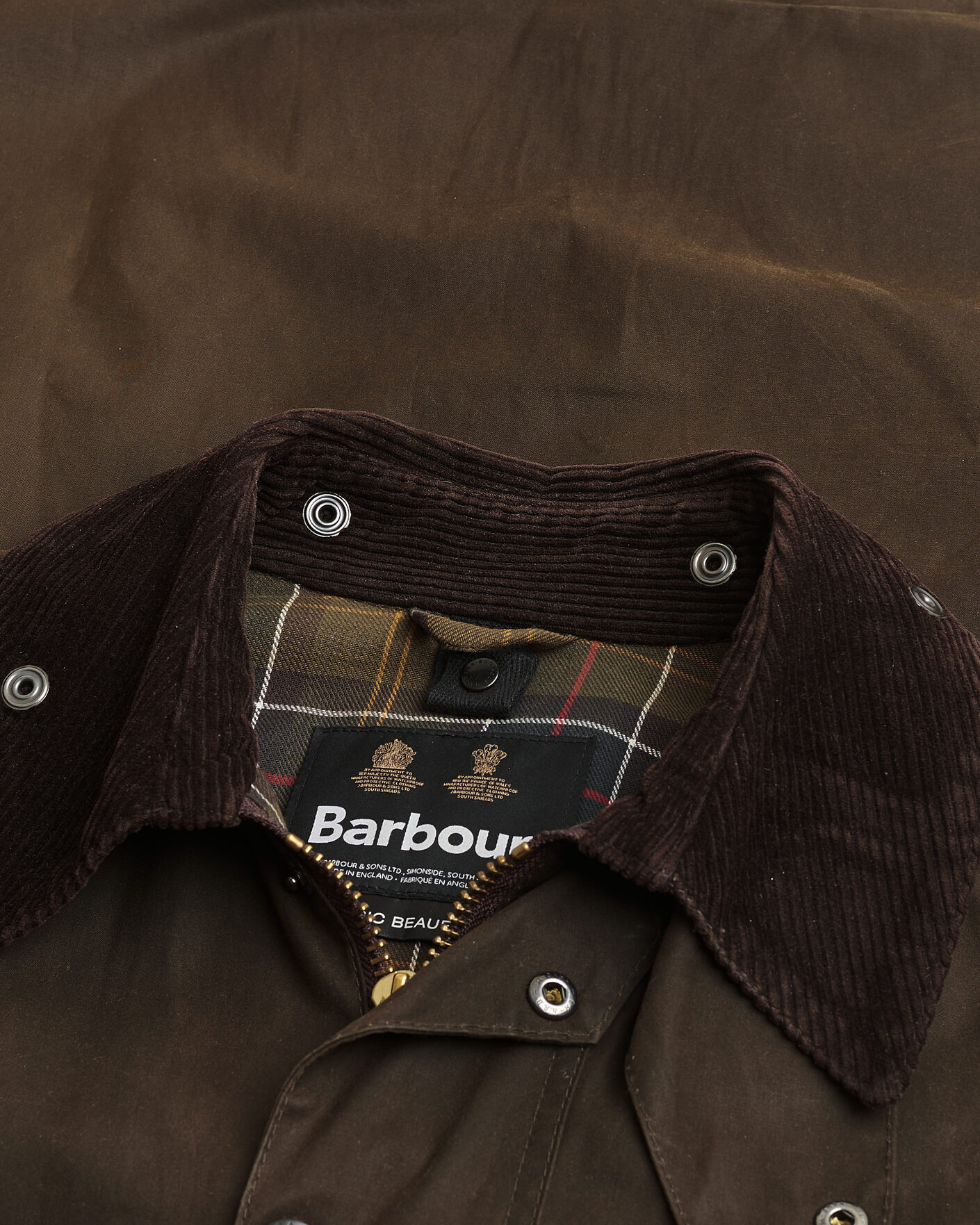 Herre | Pre-owned Jakker | Pre-owned | Barbour Lifestyle Classic Beaufort Jacket Olive UK42 - EU52