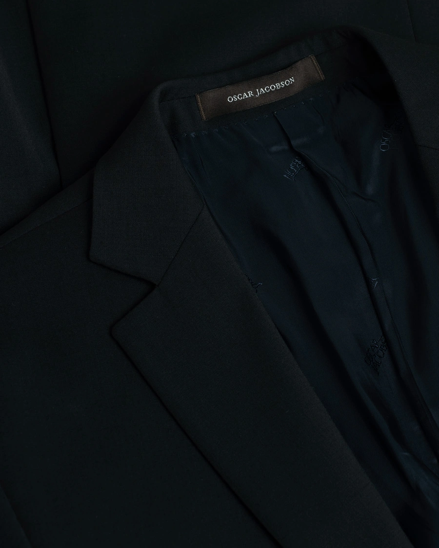 Herre | Oscar Jacobson Floyd/Dave Wool Suit Navy 52 | Pre-owned | Oscar Jacobson Floyd/Dave Wool Suit Navy 52