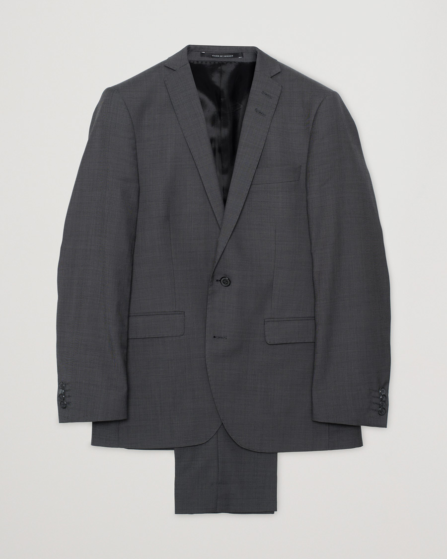 Herre | Tiger of Sweden Norden Suit Charcoal | Pre-owned | Tiger of Sweden Norden Suit Charcoal