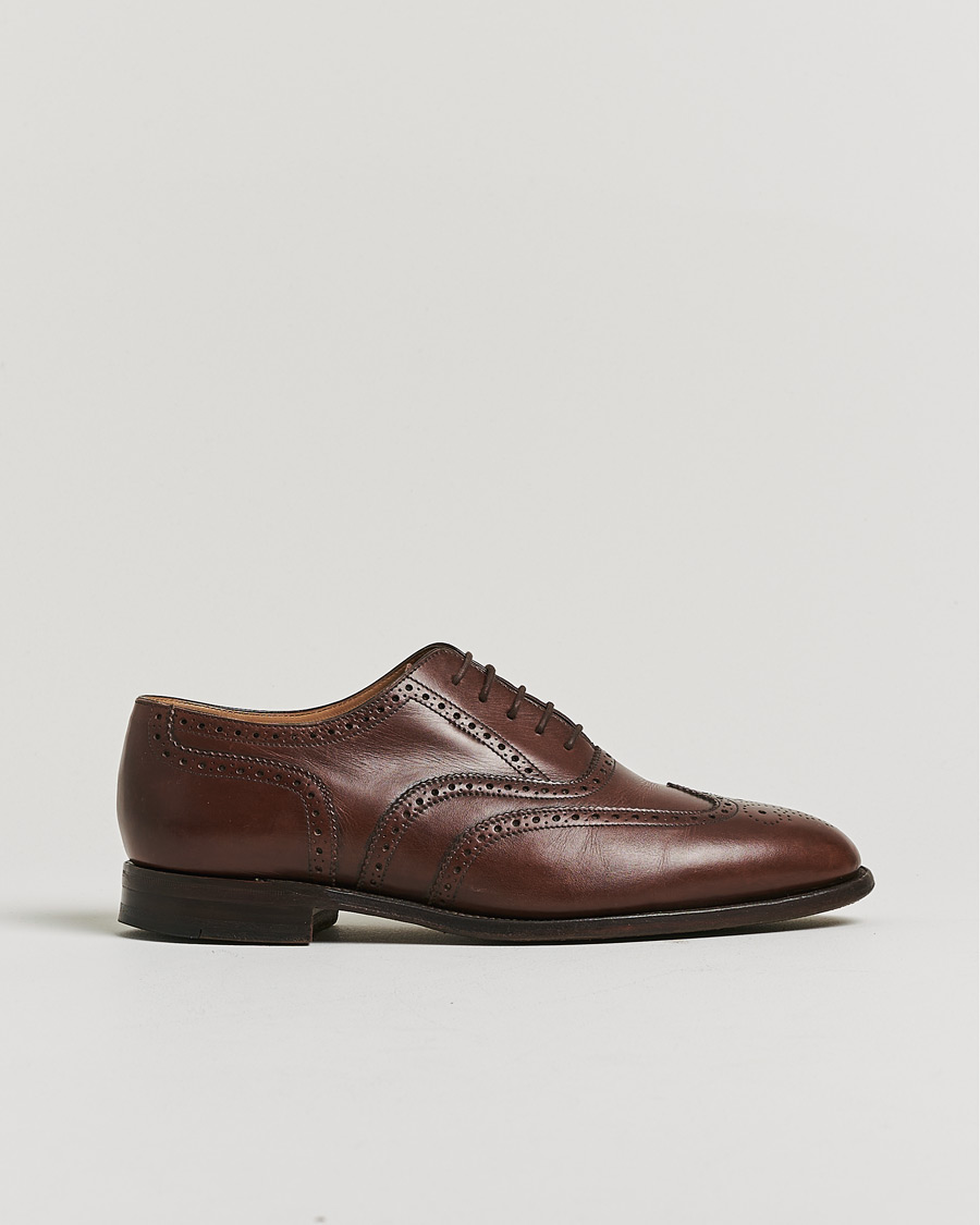 Herre | Loake 1880 Exeter Brogue Brown Calf UK9 - EU43 | Pre-owned | Loake 1880 Exeter Brogue Brown Calf UK9 - EU43