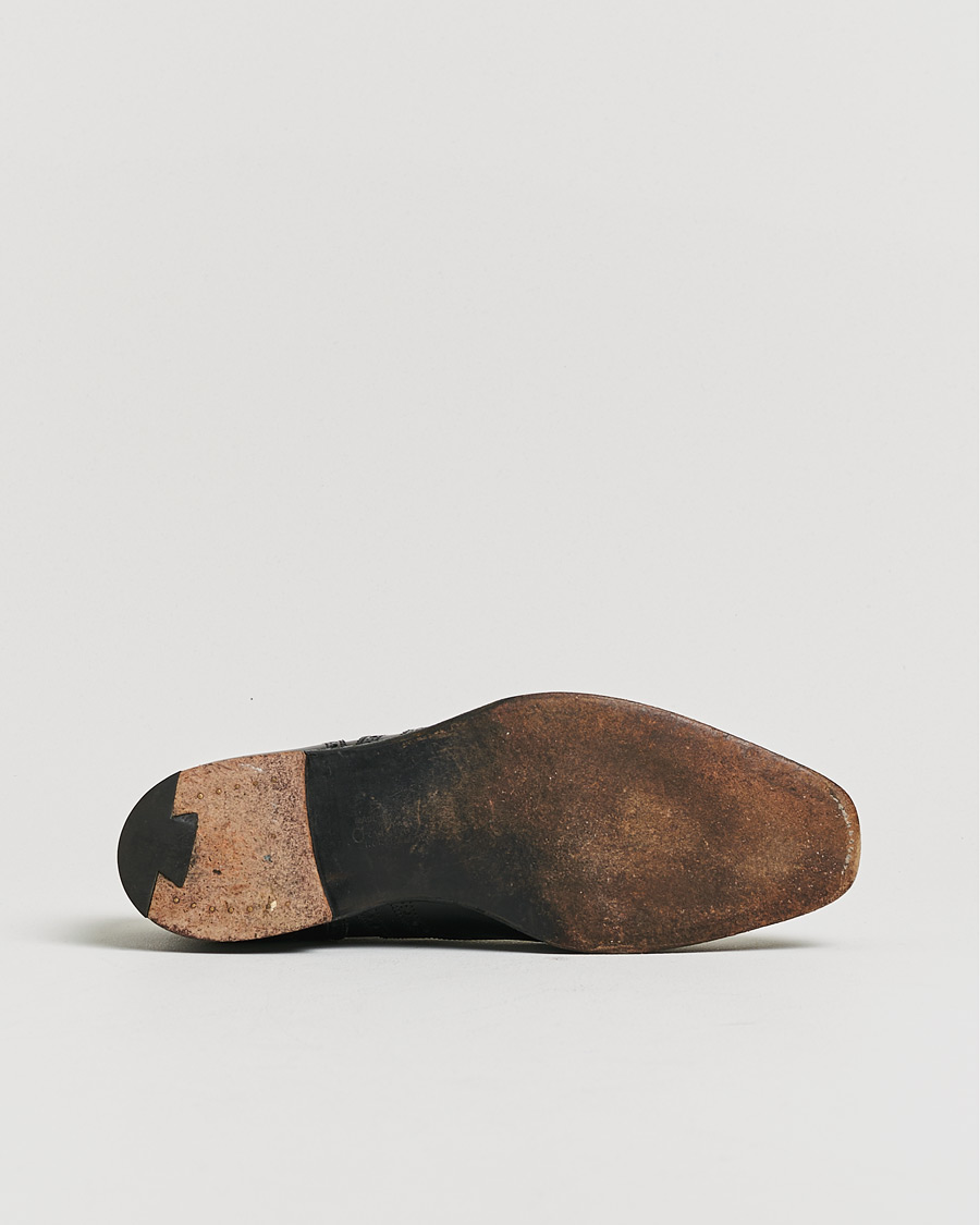 Herre | Pre-owned Sko | Pre-owned | Crockett & Jones Clifford Brogues Black Calf UK7 - EU41