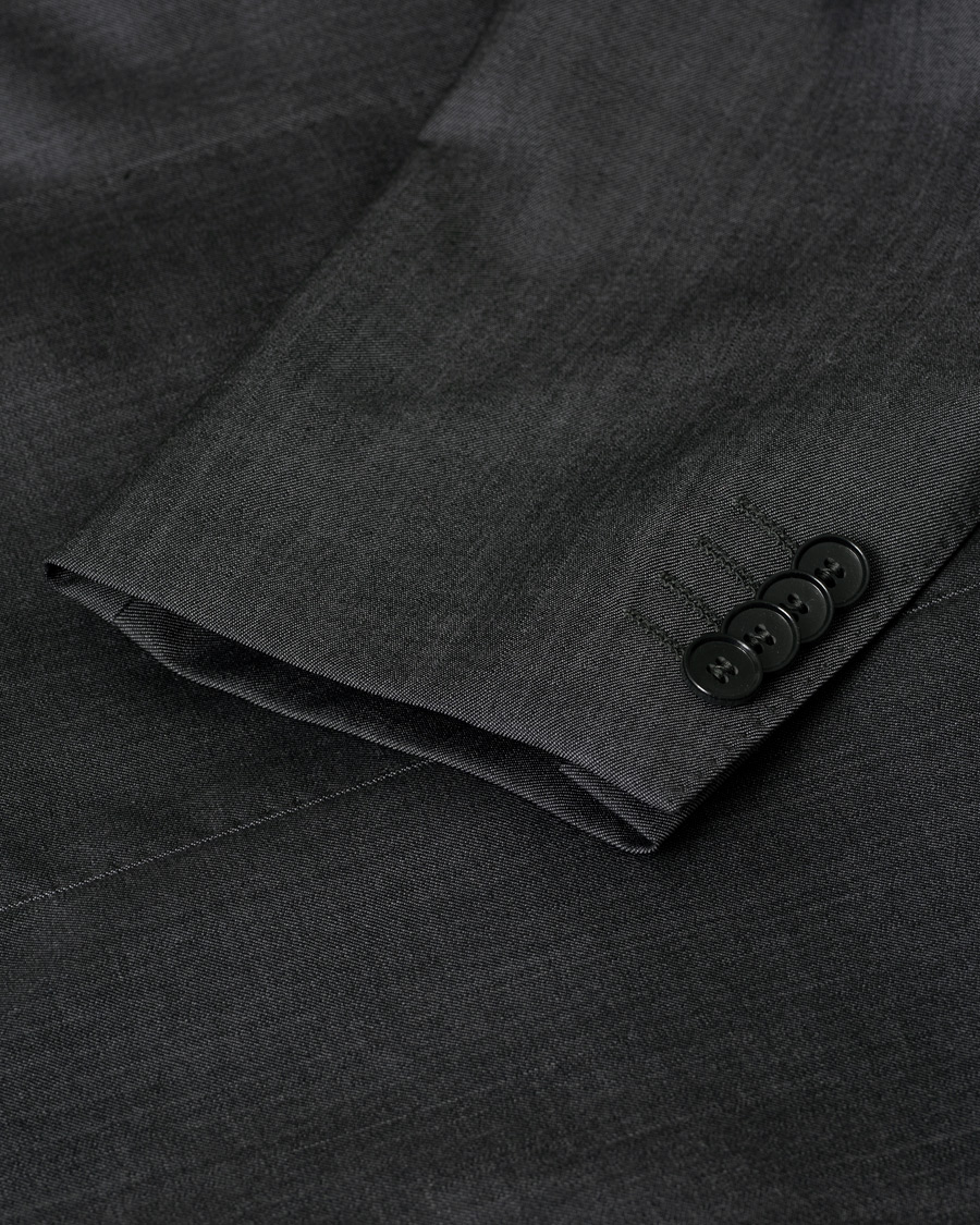 Herre | Oscar Jacobson Fuego Blazer Wool Dark Grey | Pre-owned | Oscar Jacobson Fuego Blazer Wool Dark Grey
