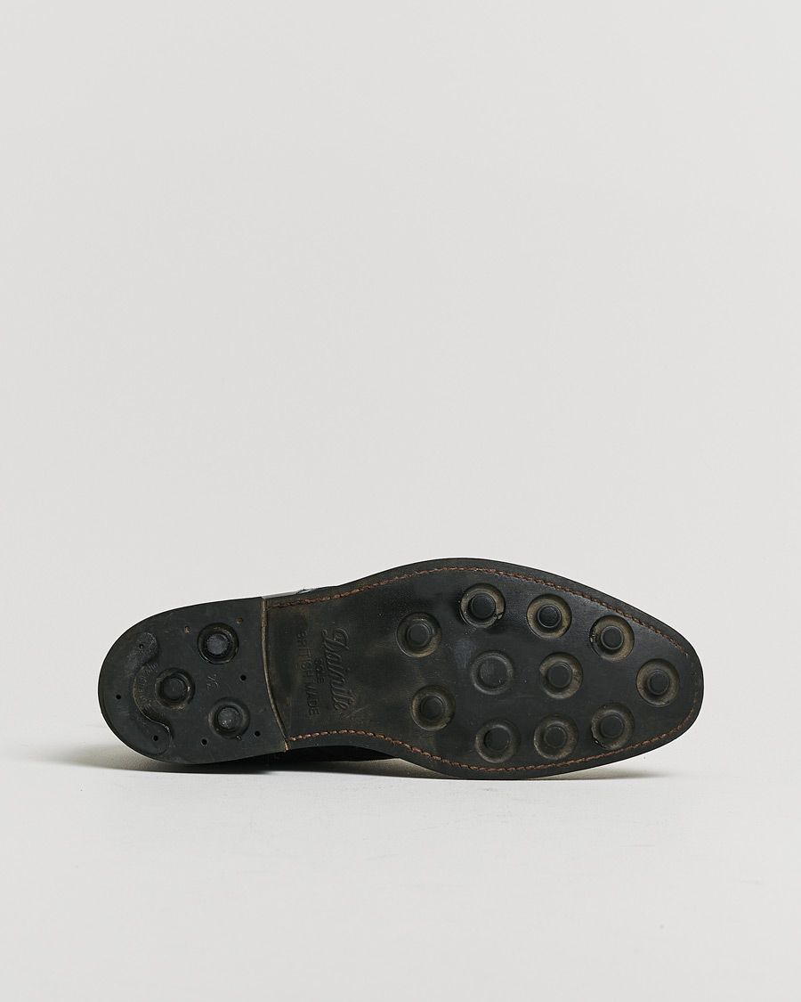 Herre | Pre-owned Randsydde sko | Pre-owned | Loake 1880 Hyde Boot Black Calf UK10,5 - EU44,5